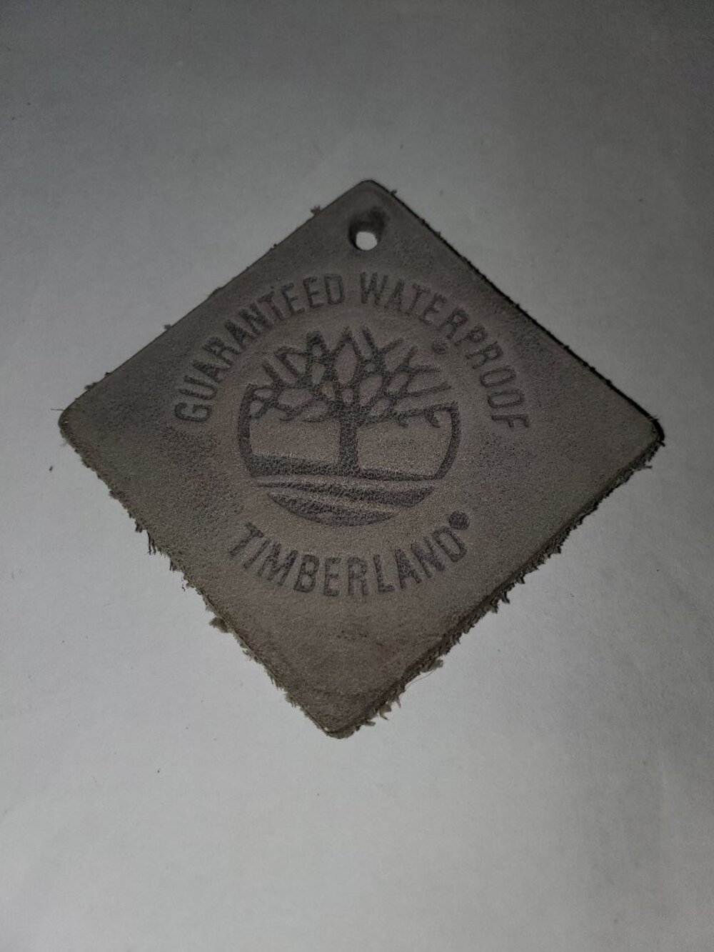 GUARANTEED TIMBERLAND WATERPROOF GRAY GREY HANGTAG HANG TAG